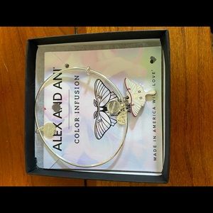 Alex and ani color infusion charm bracelet